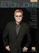Elton John Anthology piano sheet music cover